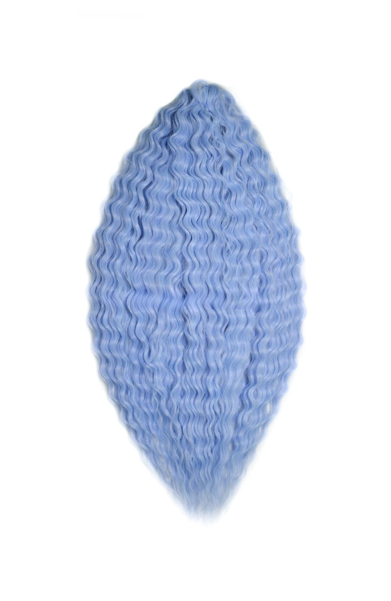 Афрокудри для плетения волос Ariel Ариэль цвет SKY BLUE длина 60см вес 300г афрокудри для плетения волос ariel ариэль fire оранжевый длина 66см вес 300г