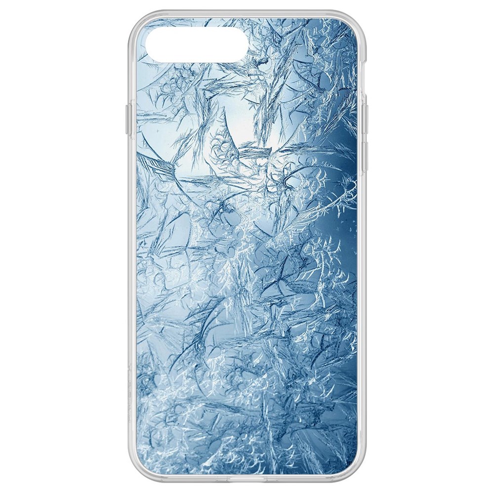 

Чехол-накладка Krutoff Clear Case Лед для iPhone 7 Plus, Прозрачный