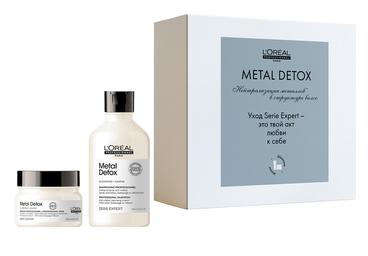 Набор L'Oreal Professionnel Metal Detox