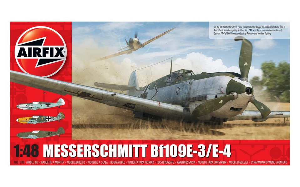 

A05120B Самолет Messerschmitt Me109E-4/E-1