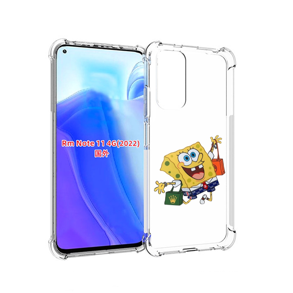 

Чехол MyPads модный-спанч-боб для Xiaomi Redmi Note 11 4G ( Глобальная версия ), Tocco