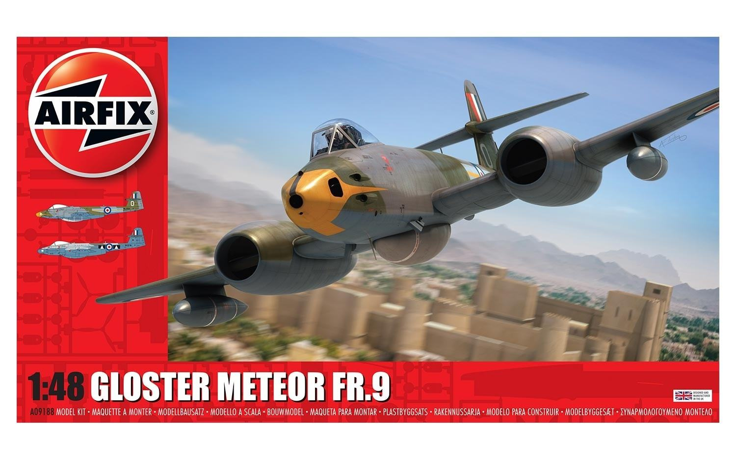 

A09188 Самолет Gloster Meteor FR9