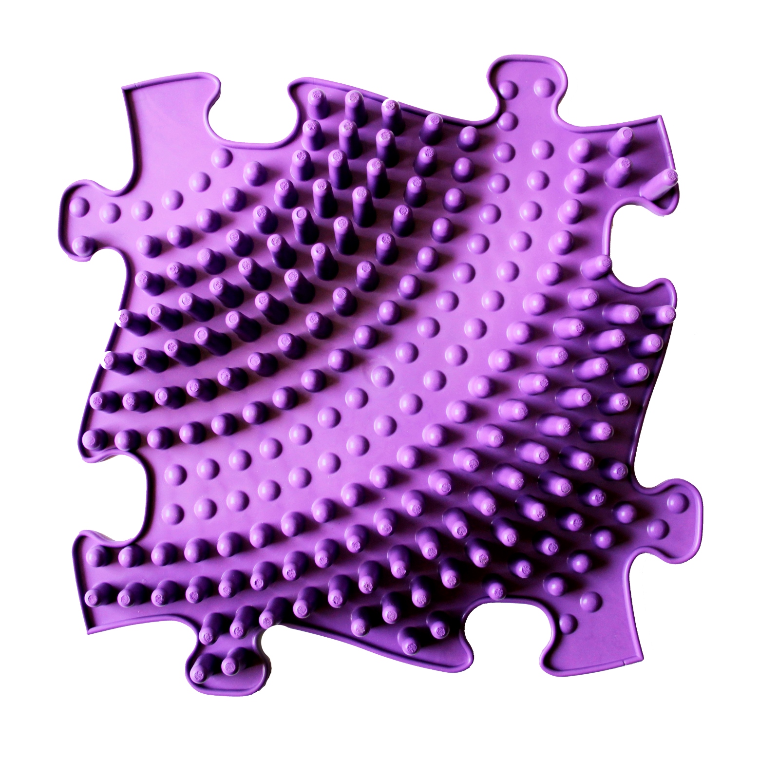 фото Модульный коврик играпол волна большой фиолетовый