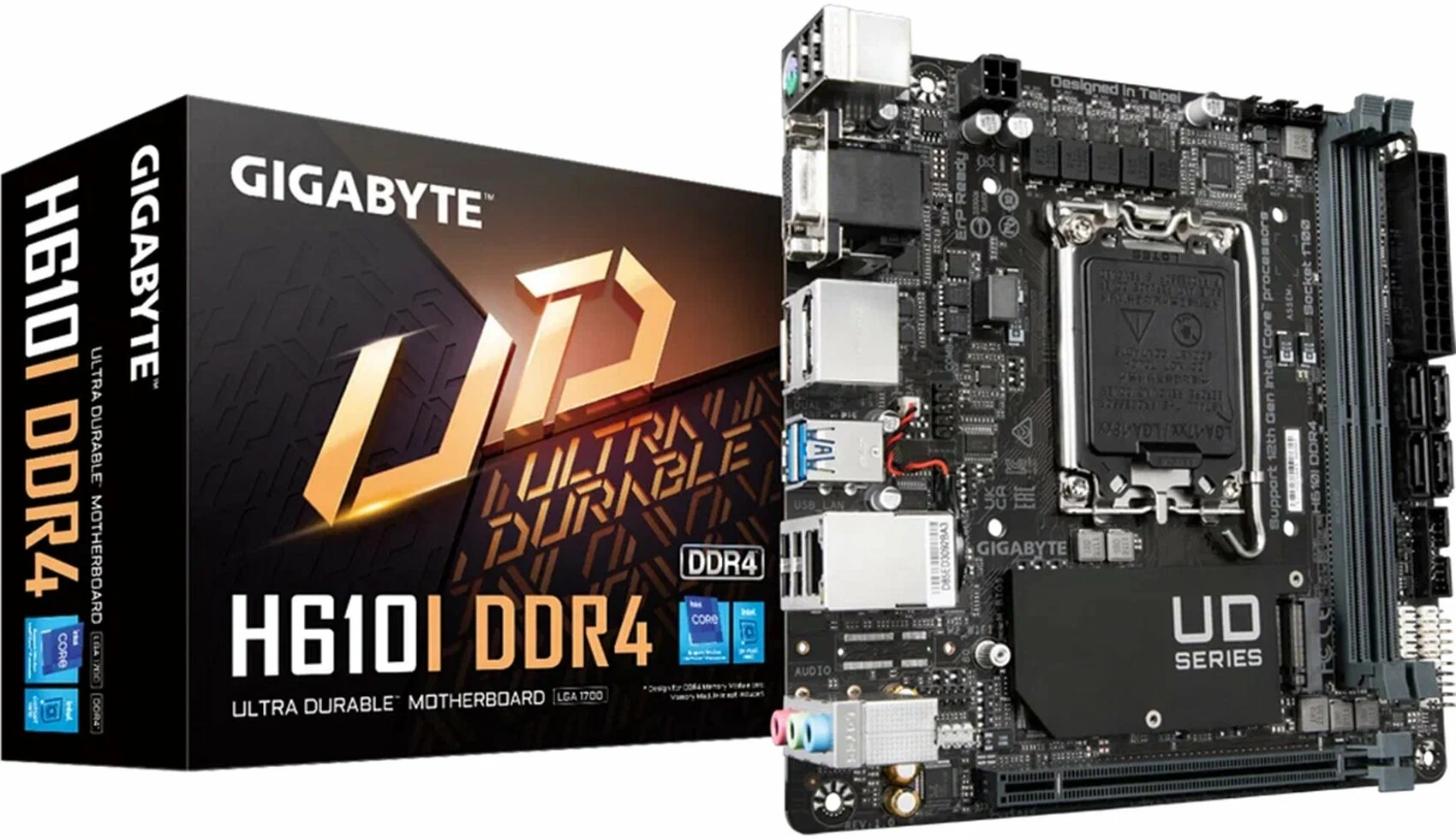 

Материнская плата GIGABYTE H610I DDR4, H610I DDR4