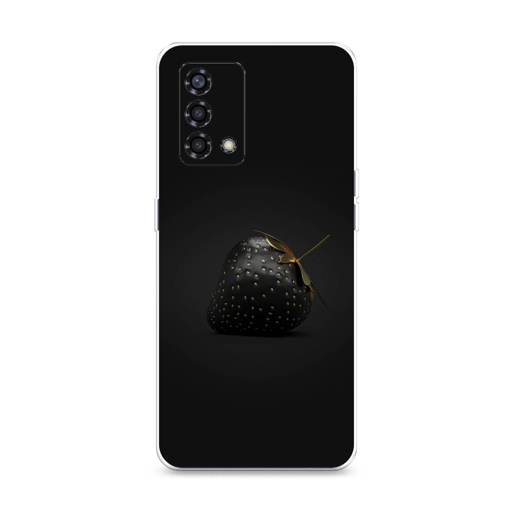 

Чехол Awog на Oppo Reno 6 Lite "Черная клубника", Разноцветный, 259550-10