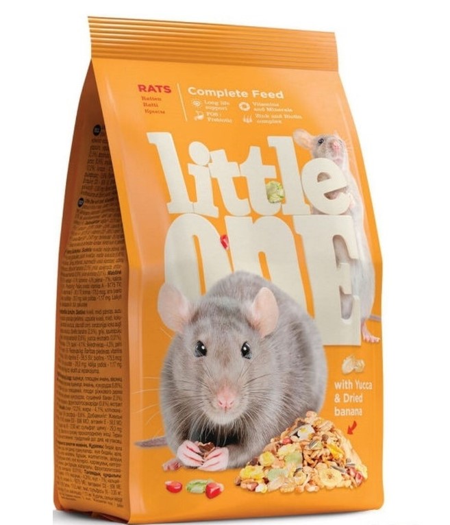 

Сухой корм для крыс Little One, 400г, Rats