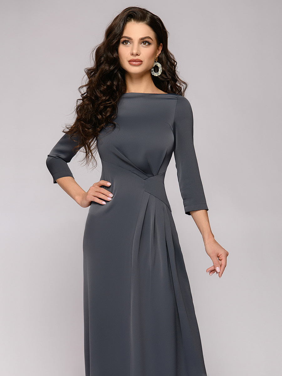 

Платье женское 1001dress DM01475GY серое 42, DM01475GY