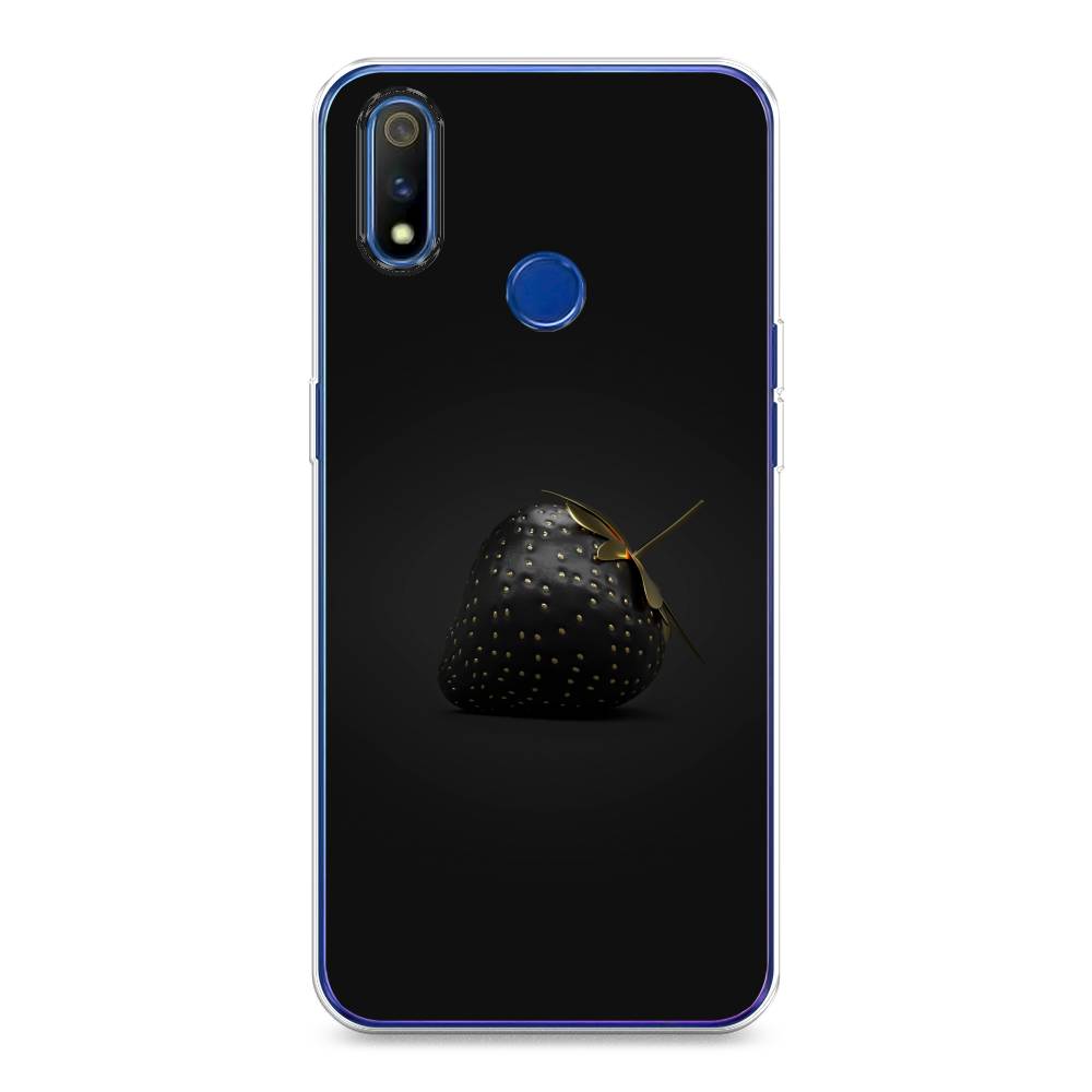 

Чехол Awog на Realme 3 Pro "Черная клубника", Разноцветный, 251250-10