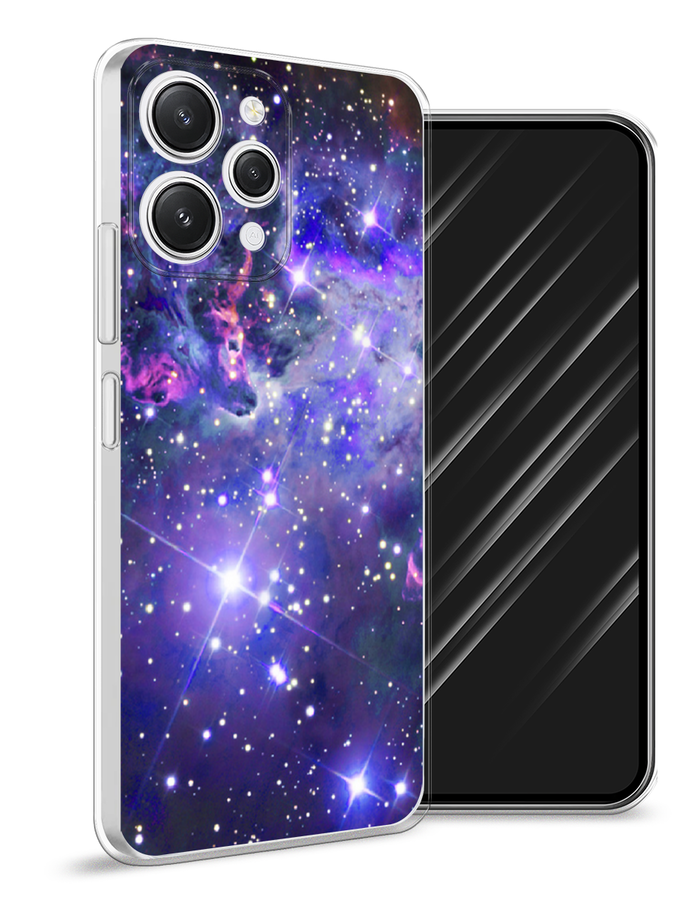 

Чехол Awog на Xiaomi Redmi 12 "Яркая галактика", Фиолетовый, 319250-4
