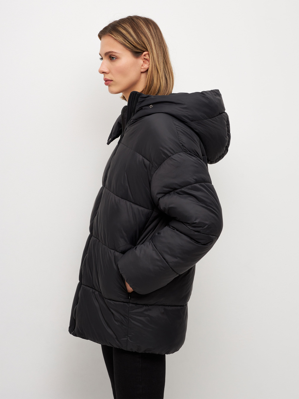 

Куртка женская Sela Moms 2810011120 черная XS, 2810011120