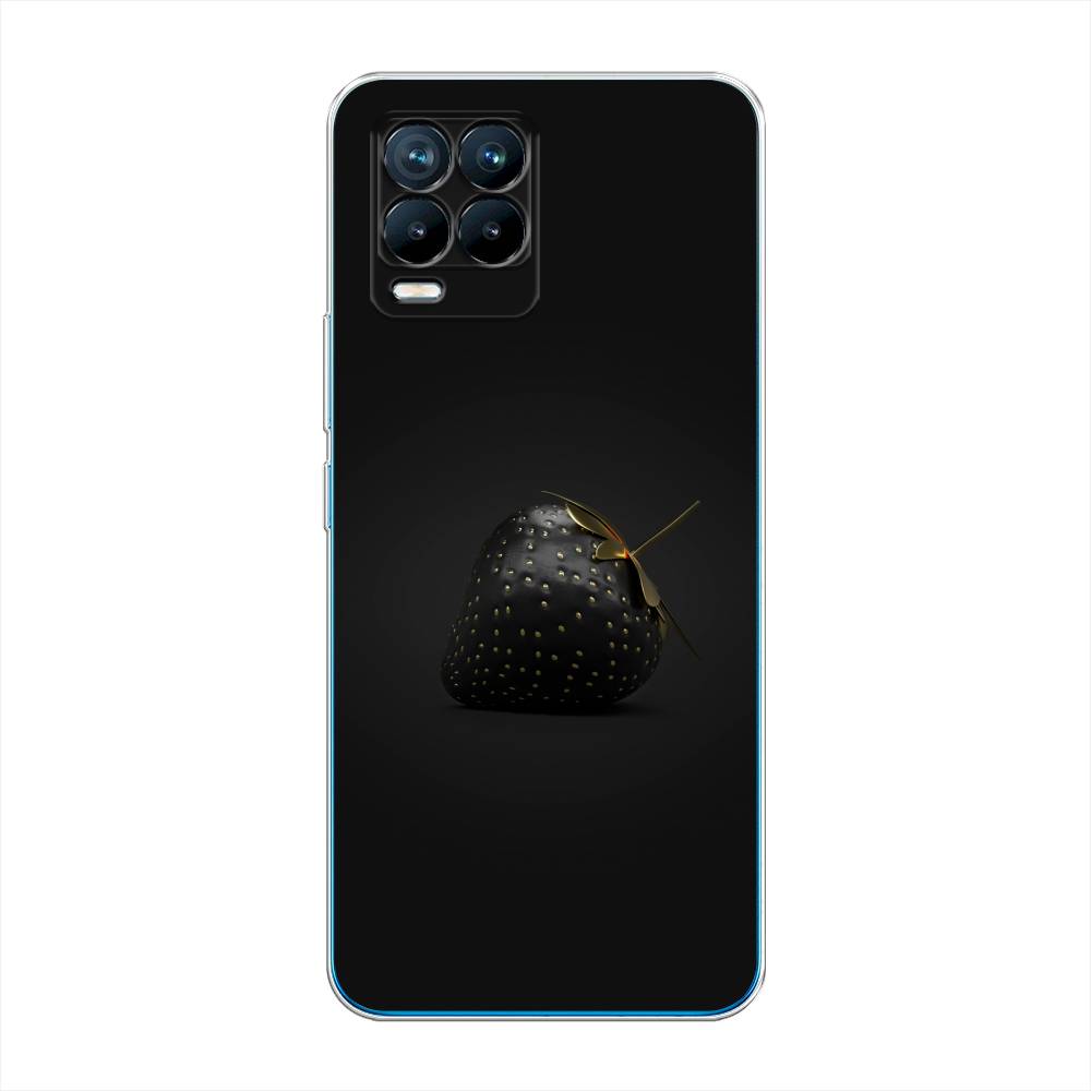 

Чехол Awog на Realme 8/8 Pro "Черная клубника", Разноцветный, 255550-10