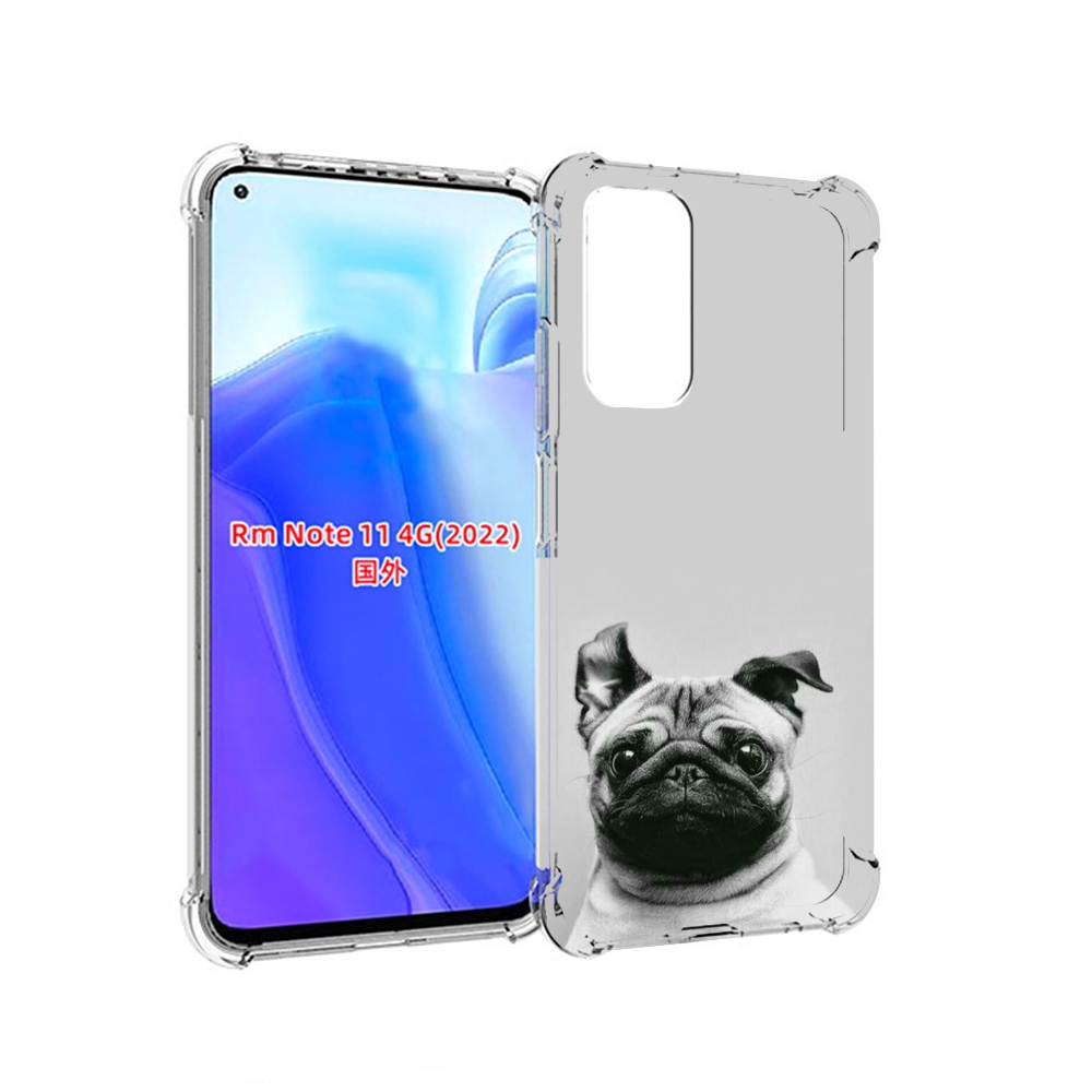 

Чехол MyPads мопс для Xiaomi Redmi Note 11 4G ( Глобальная версия ), Tocco