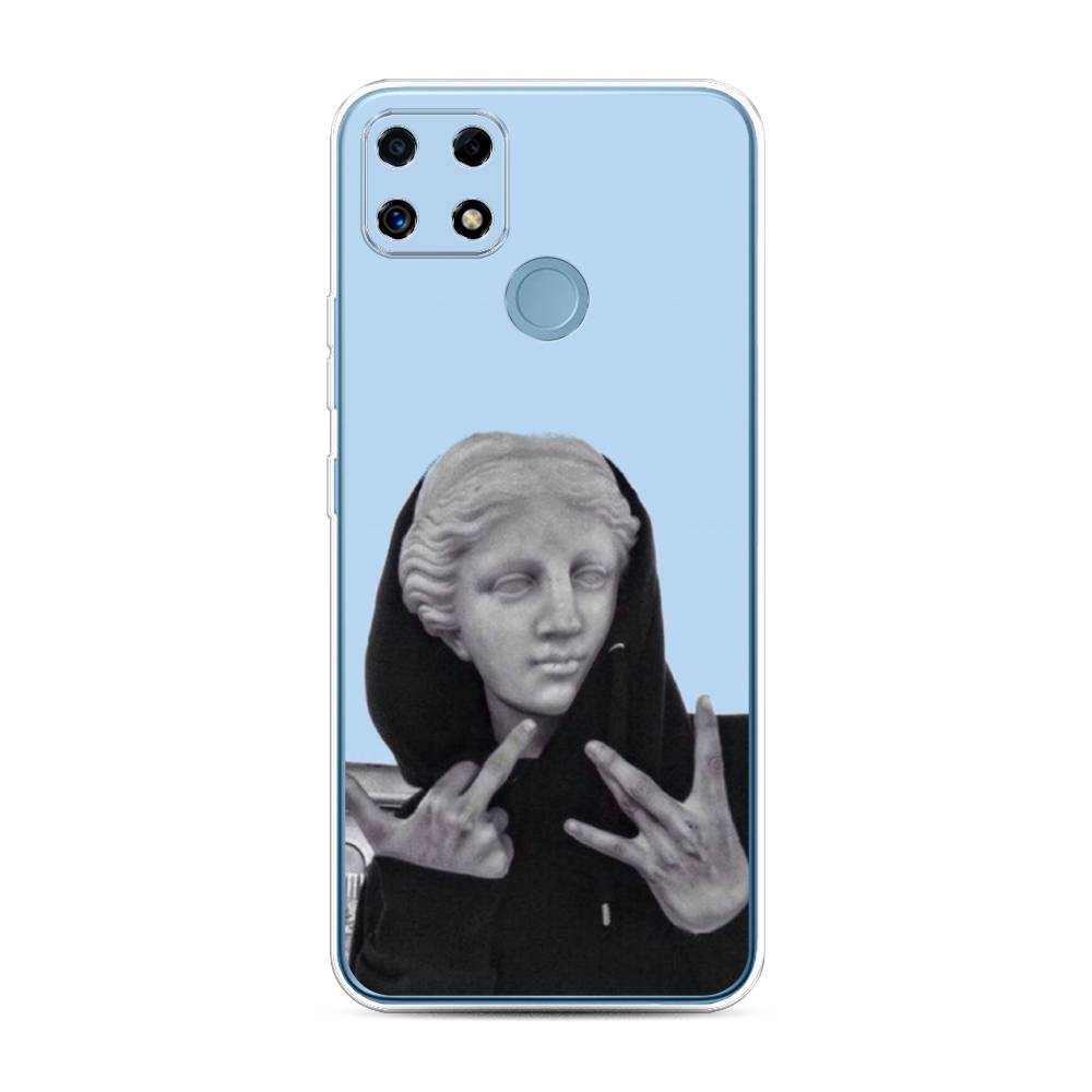 

Чехол Awog на Realme C25/C25s "SWAG статуя", Разноцветный, 257450-9