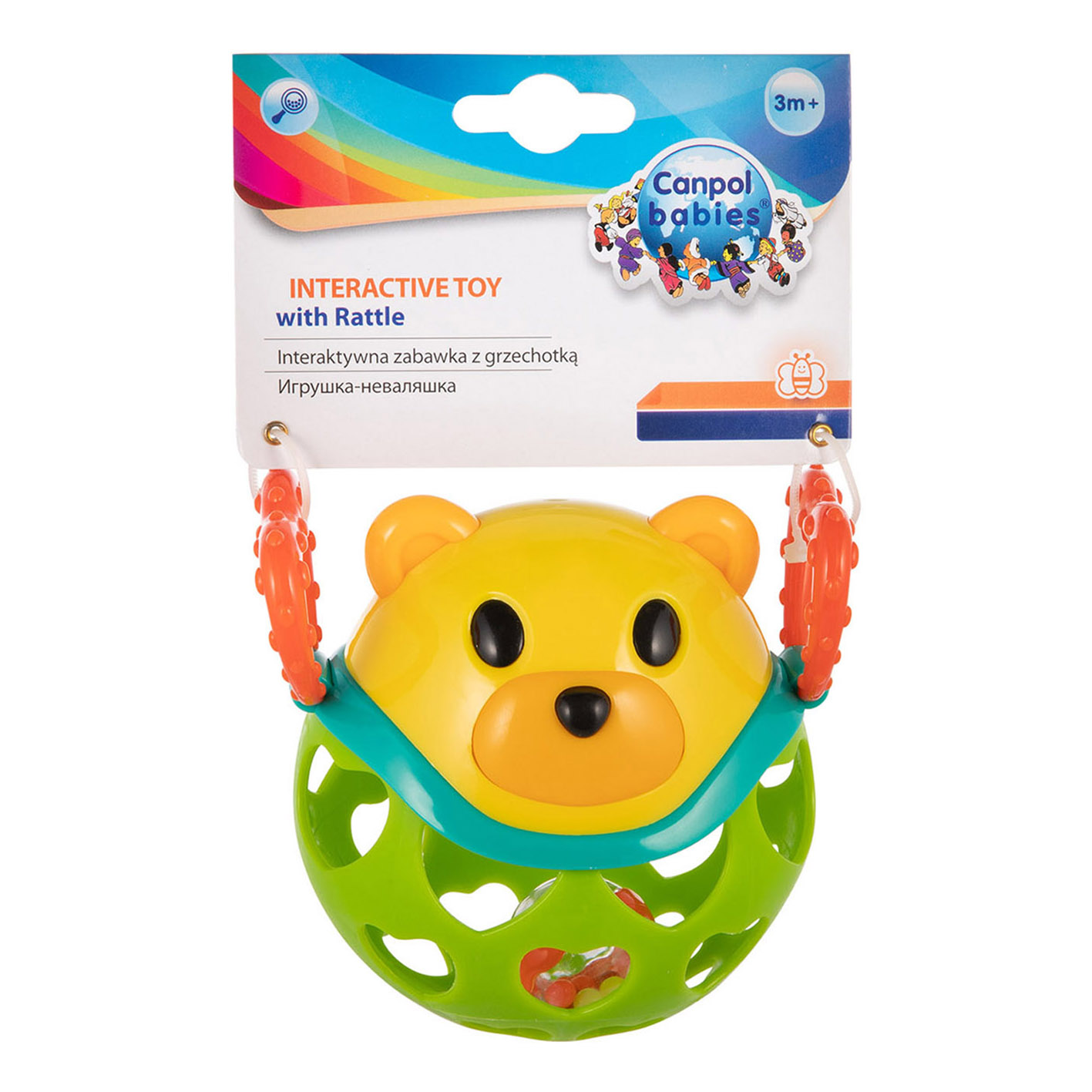 Интерактивная игрушка Canpol babies с погремушкой