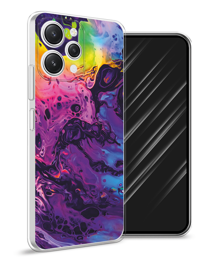 

Чехол Awog на Xiaomi Redmi 12 "ACID fluid", Бордовый, 319250-3