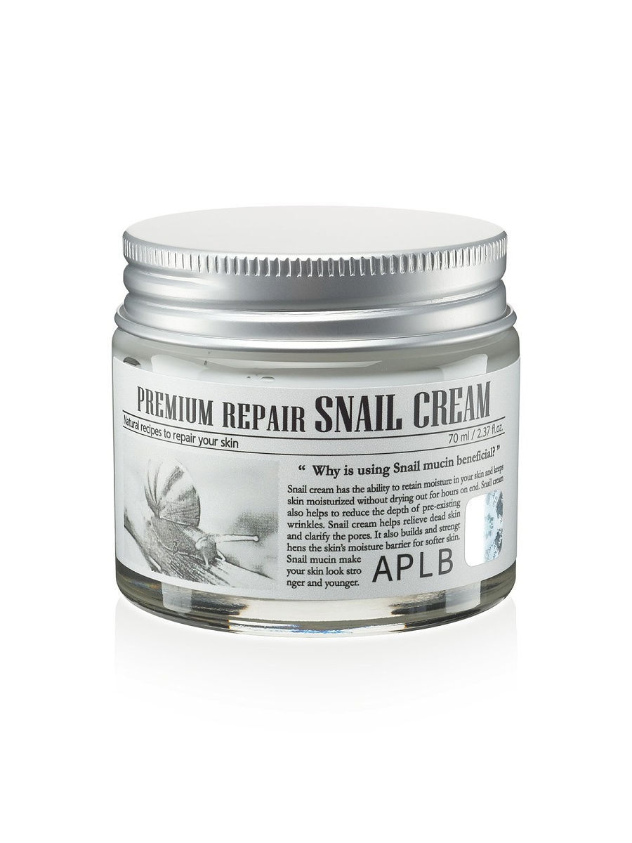 

Крем APLB, Антивозрастной с муцином улитки, PREMIUM REPAIR SNAIL CREAM, APLB_20