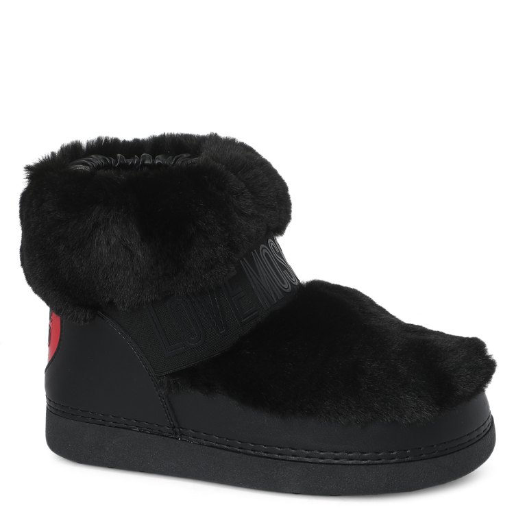 

Дутики женские Love Moschino JA24432G черные 39 EU, JA24432G