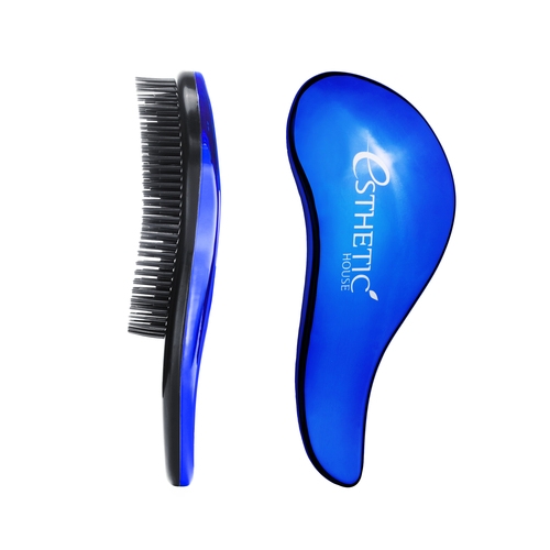 фото Расчёска esthetic house hair brush for easy для волос синяя, 1 шт