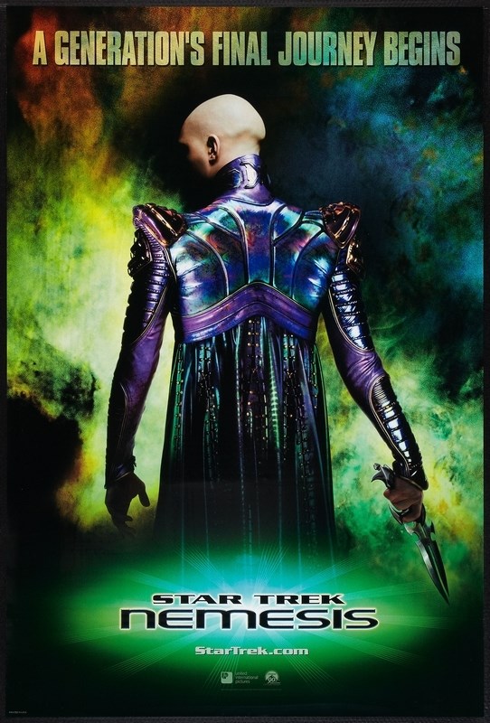 

Постер к фильму "Звездный путь: Возмездие" (Star Trek Nemesis) Оригинальный 68,6x104,1 см