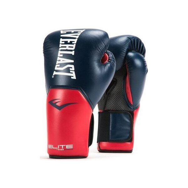 фото Боксерские перчатки everlast elite prostyle красные/синие, 14 унций