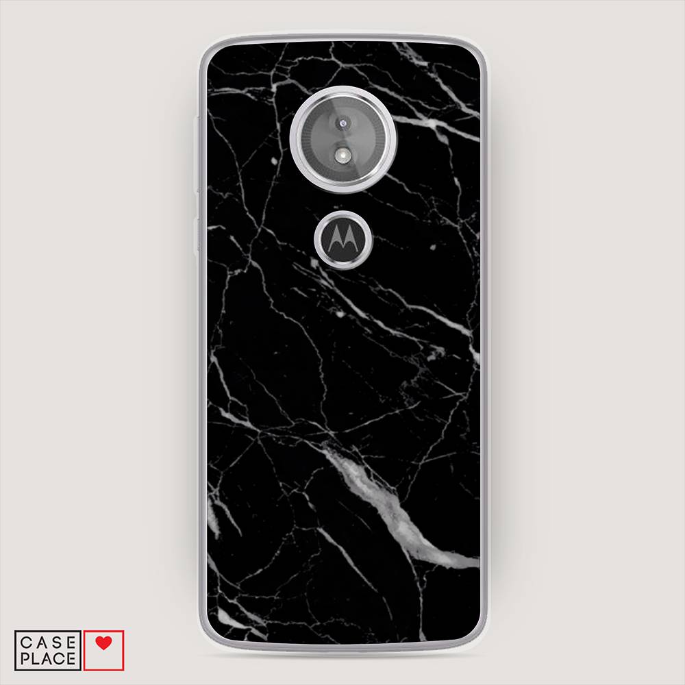 

Чехол Awog на Motorola Moto G6 Play / Моторола Мото G6 Плэй "Черный минерал", 240950-3