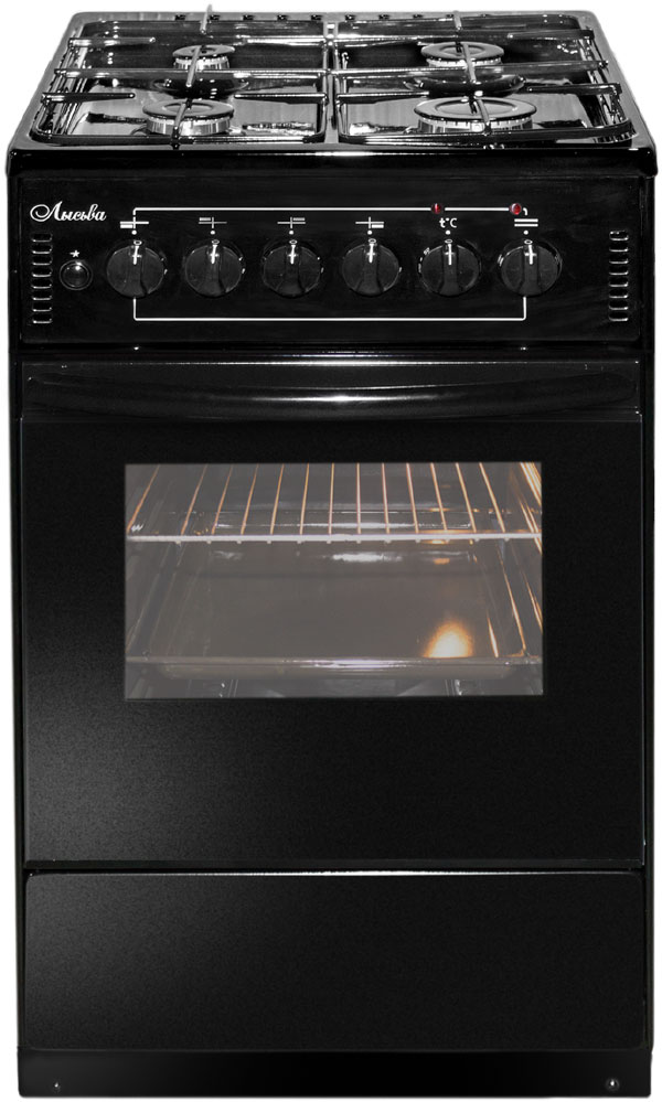 Комбинированная плита Лысьва 401-2у черный комбинированная плита лысьва эг 1 3г01 2у white