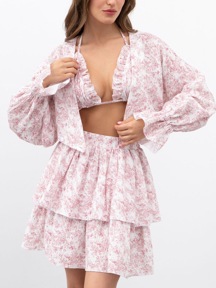 Костюм женский Mimi Pajamas Brand 10013 розовый 40-42 RU