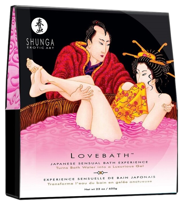 фото Shunga shunga соль для ванны love bath dragon fruit превращающая воду в гель 650 г