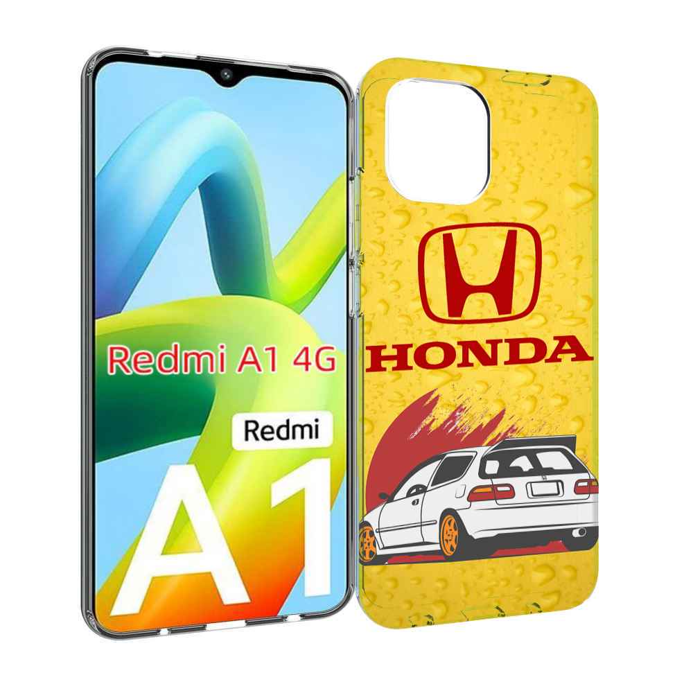 

Чехол MyPads honda-motor для Xiaomi Redmi A1, Прозрачный, Tocco