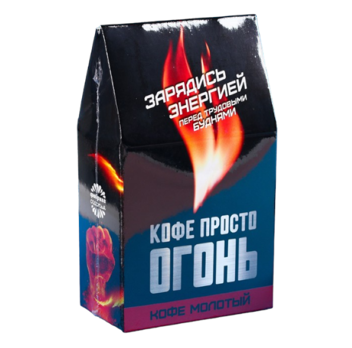 

Кофе молотый «Просто огонь» в домике, 30 г.