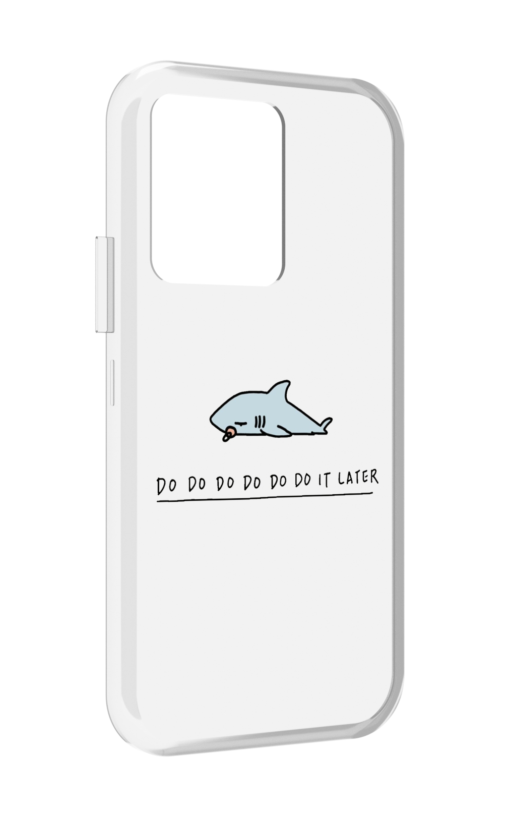 

Чехол MyPads Мини-акула для Vivo iQOO 10, Прозрачный, Tocco