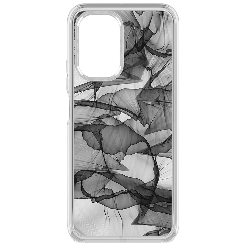 

Чехол-накладка Krutoff Clear Case Абстракт 14 для Xiaomi Poco F3, Прозрачный
