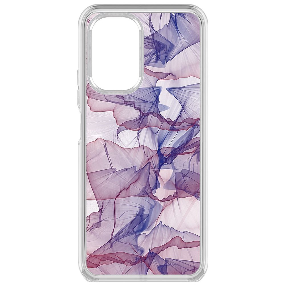 

Чехол-накладка Krutoff Clear Case Абстракт 15 для Xiaomi Poco F3, Прозрачный