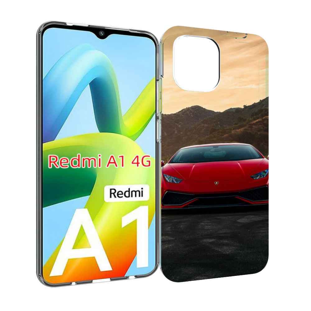 

Чехол MyPads lamborghini 1 мужской для Xiaomi Redmi A1, Прозрачный, Tocco