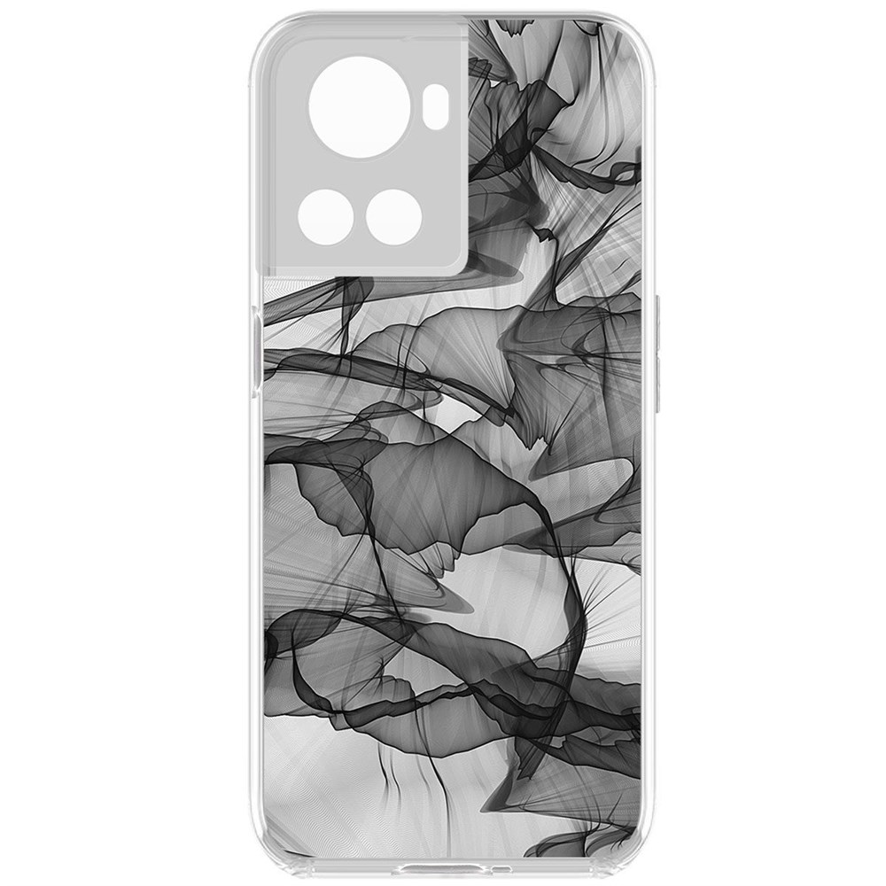 

Чехол-накладка Krutoff Clear Case Абстракт 14 для OnePlus 10R, Прозрачный