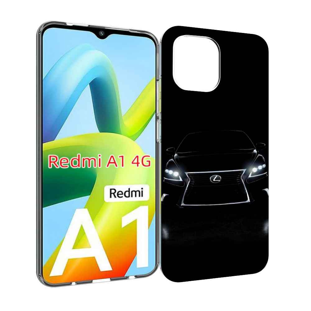 

Чехол MyPads lexus 1 мужской для Xiaomi Redmi A1, Прозрачный, Tocco