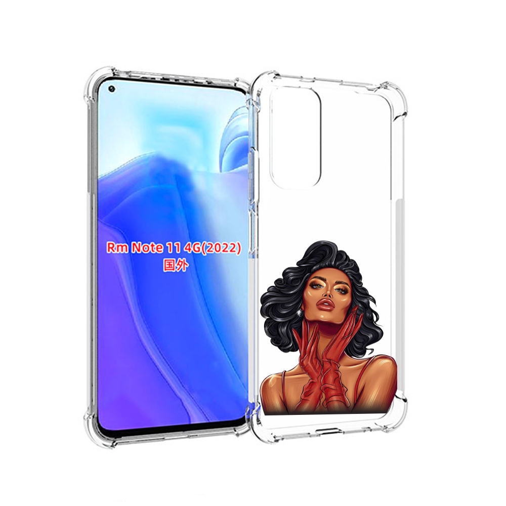 

Чехол MyPads мулатка-в-перчатках женский для Xiaomi Redmi Note 11 4G ( Глобальная версия ), Tocco