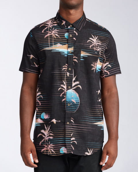 

Рубашка мужская Billabong U1SH05-BIF0 черная 2XL, U1SH05-BIF0