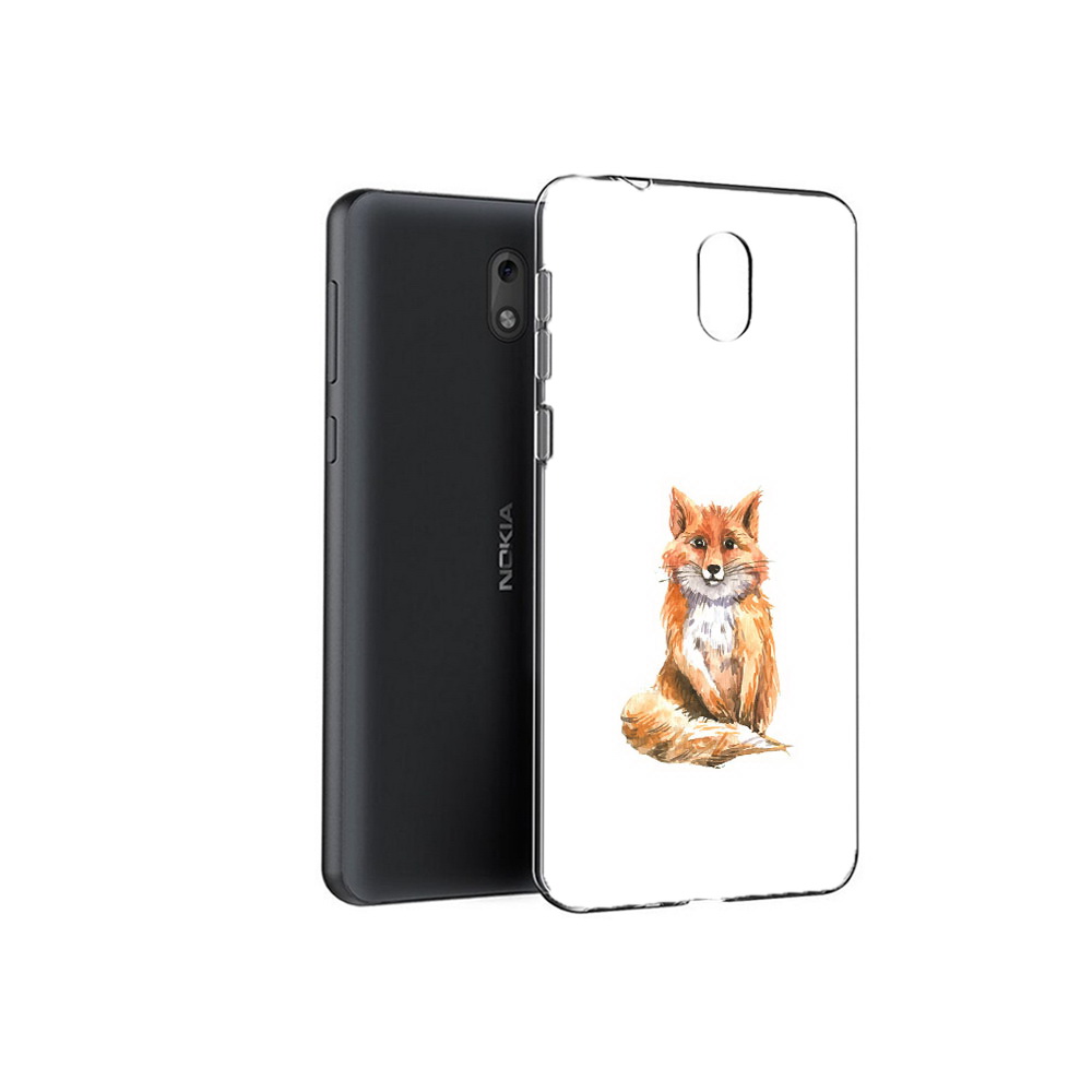 

Чехол MyPads Tocco для Nokia 2.1 детская лиса (PT114269.92.320), Прозрачный, Tocco