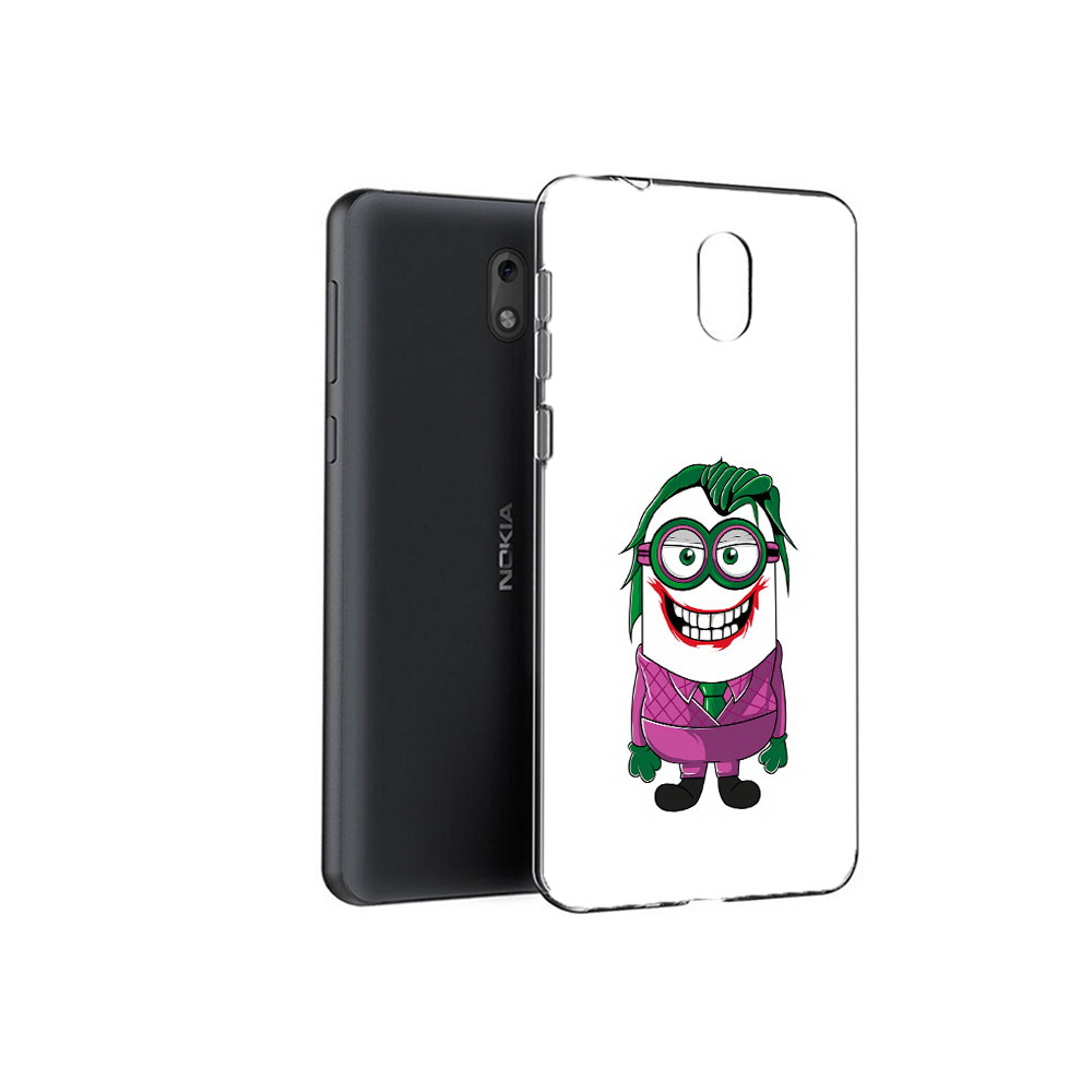 

Чехол MyPads Tocco для Nokia 2.1 джокер миньон (PT114269.92.322), Прозрачный, Tocco