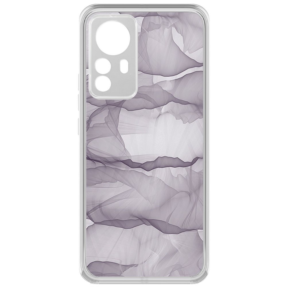 

Чехол-накладка Krutoff Clear Case Абстракт 1 для Xiaomi 12 Pro, Прозрачный