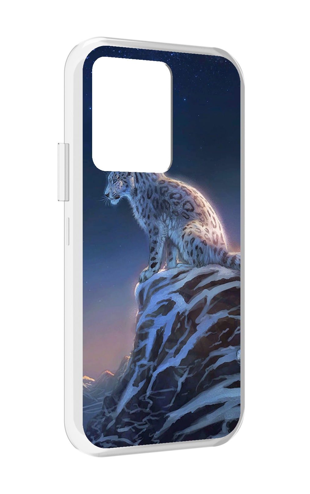 

Чехол MyPads Одинокий-Барс для Vivo iQOO 10, Прозрачный, Tocco