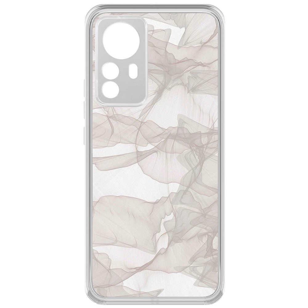 

Чехол-накладка Krutoff Clear Case Абстракт 3 для Xiaomi 12 Pro, Прозрачный