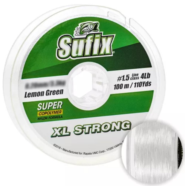 

Леска Sufix Xl Strong 150м. 0.20мм. CLEAR, Xl Strong