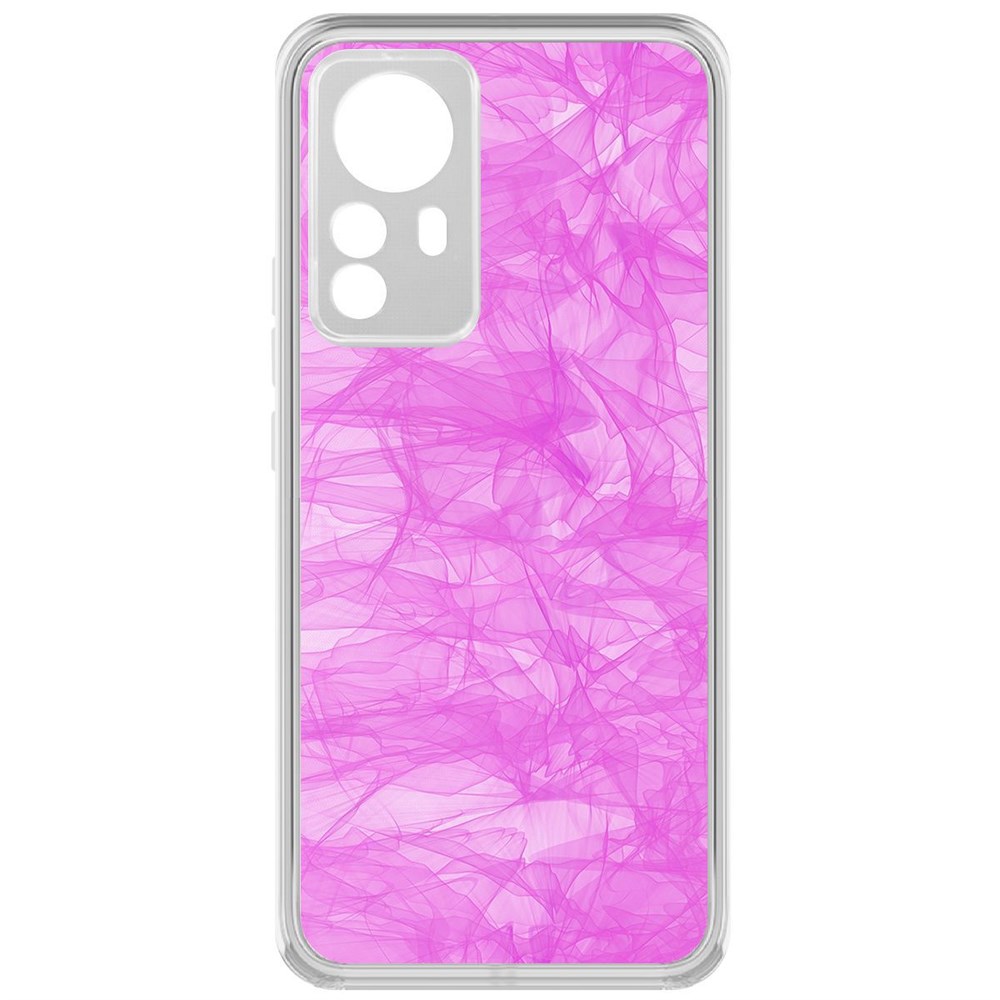 

Чехол-накладка Krutoff Clear Case Абстракт 13 для Xiaomi 12 Pro, Прозрачный