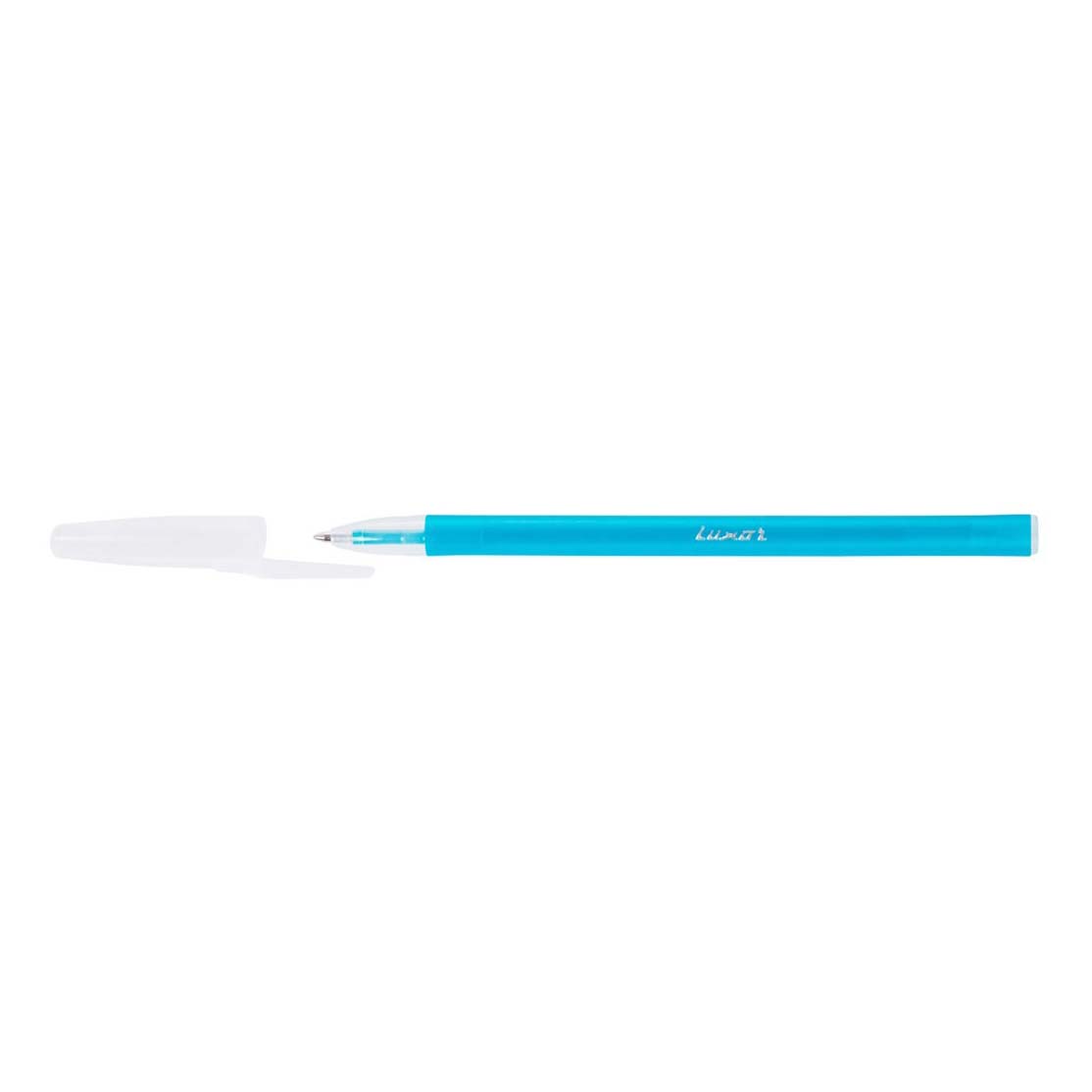 Ручка шариковая Luxor Stick Neon, синяя, 1 мм, 1 шт.