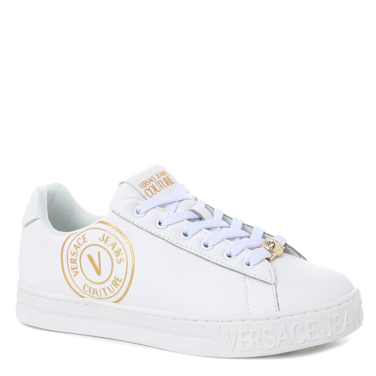 

Кеды женские Versace Jeans Couture 73VA3SK3 белые 38 EU, 73VA3SK3