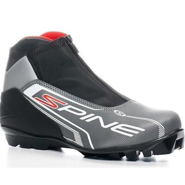 

Лыжные ботинки SPINE NNN Comfort (83/7) (серо/черный) (45), Серый;черный, Comfort