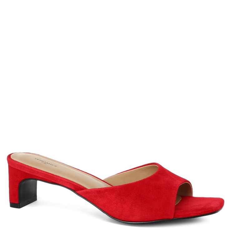 

Мюли женские Tendance YS-2268-2 красные 39 EU, Красный, YS-2268-2