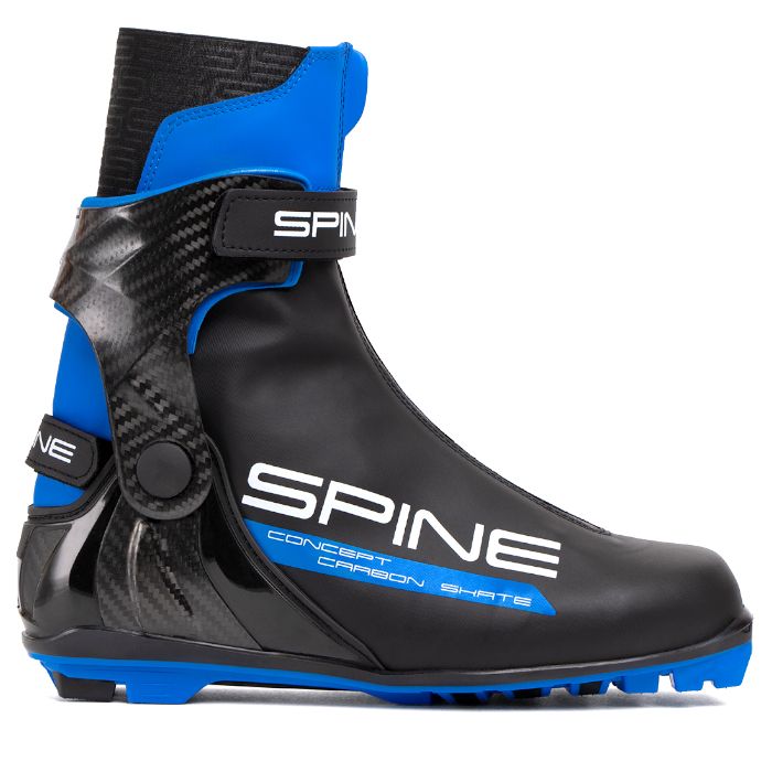 

Лыжные ботинки SPINE NNN Concept Carbon Skate (298-22) (черный/синий) (38), Concept Carbon Skate